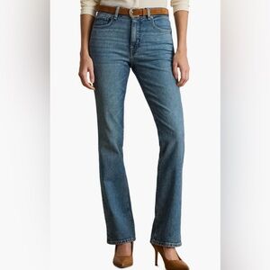 RALPH LAUREN Denim Midrise Boot Cut Jeans